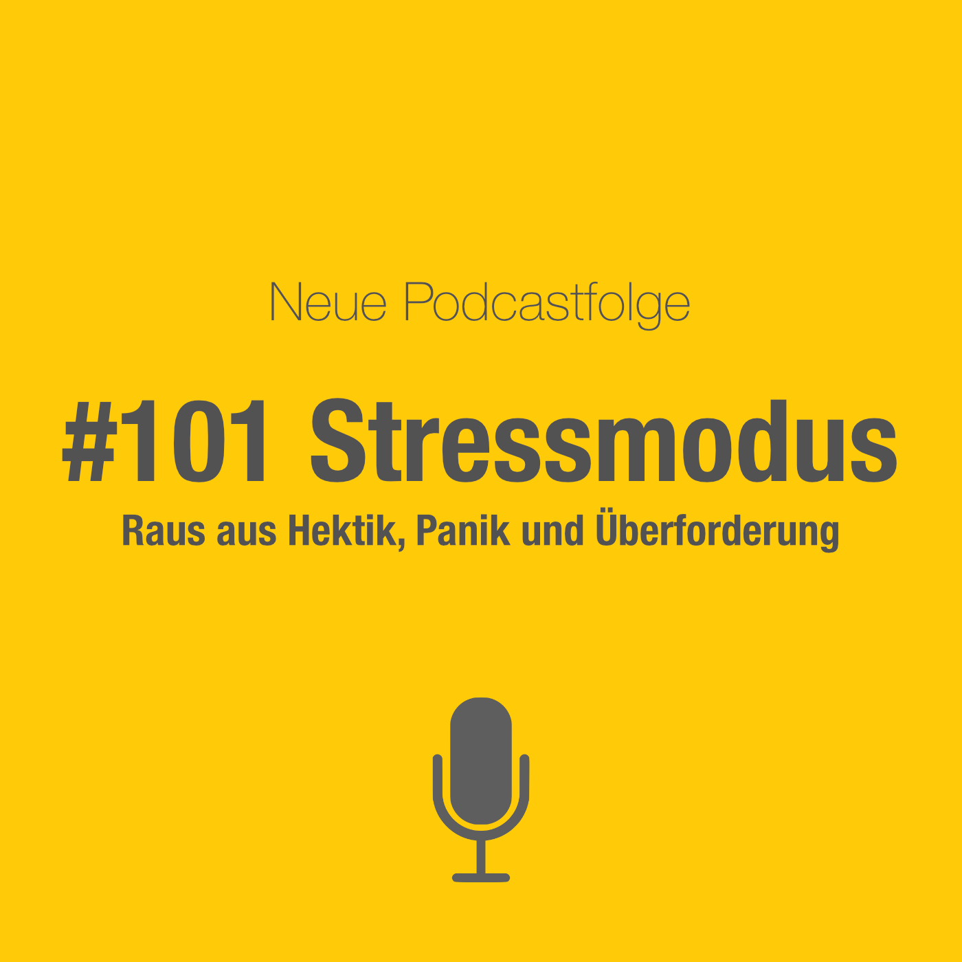#101 Stressmodus - Raus aus der Hektik & Überforderung